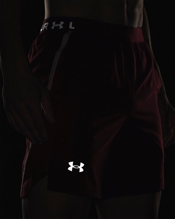 Men's UA Launch SW 7'' WM Shorts, Pink, pdpMainDesktop image number 3